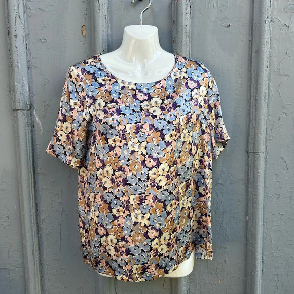 Souleiado Elise Florentine Ciel Blouse, size Small - Picture 4 of 13